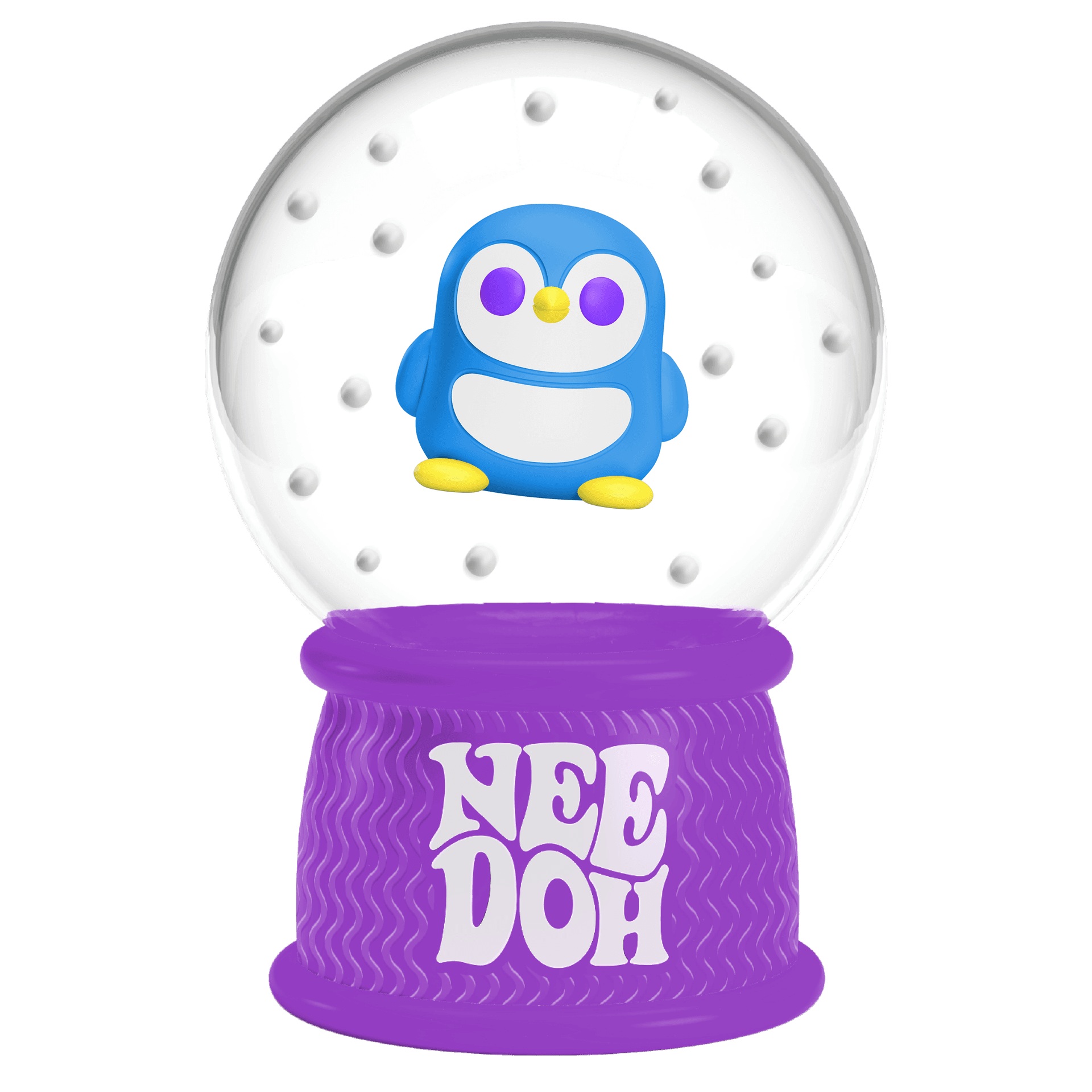 NeeDoh Squish N Flow Snow Globe (Seasonal) — photo 4 of 6