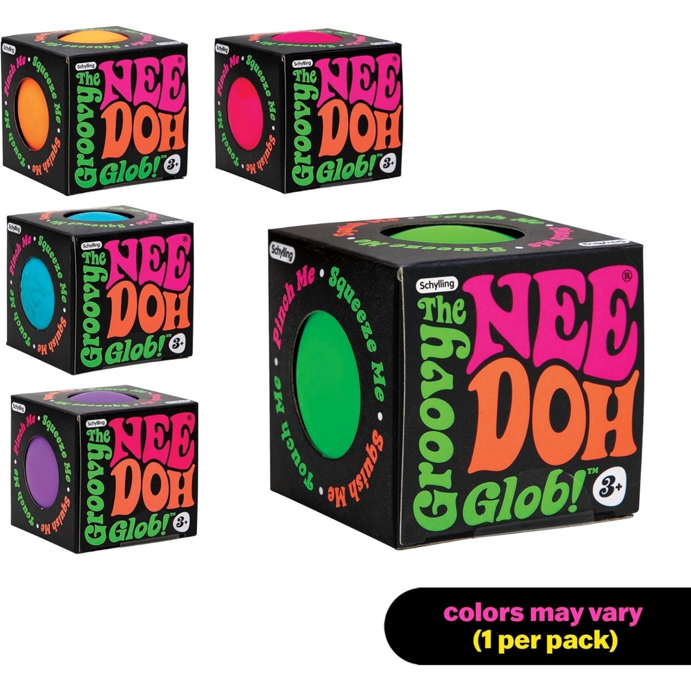 Color Changing NeeDoh — Classics sensory fidget toy, NeeDoh stress ball — photo 2 of 9