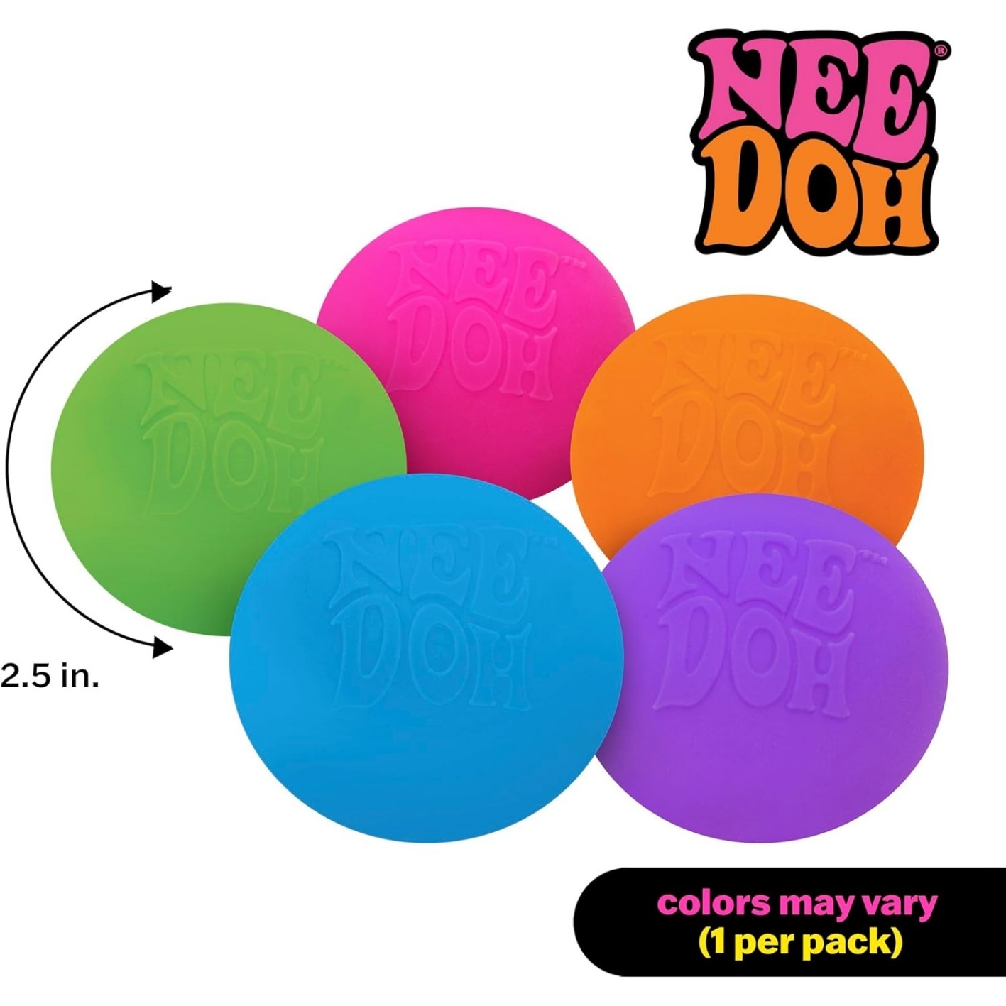 Color Changing NeeDoh — Classics sensory fidget toy, NeeDoh stress ball — photo 5 of 9