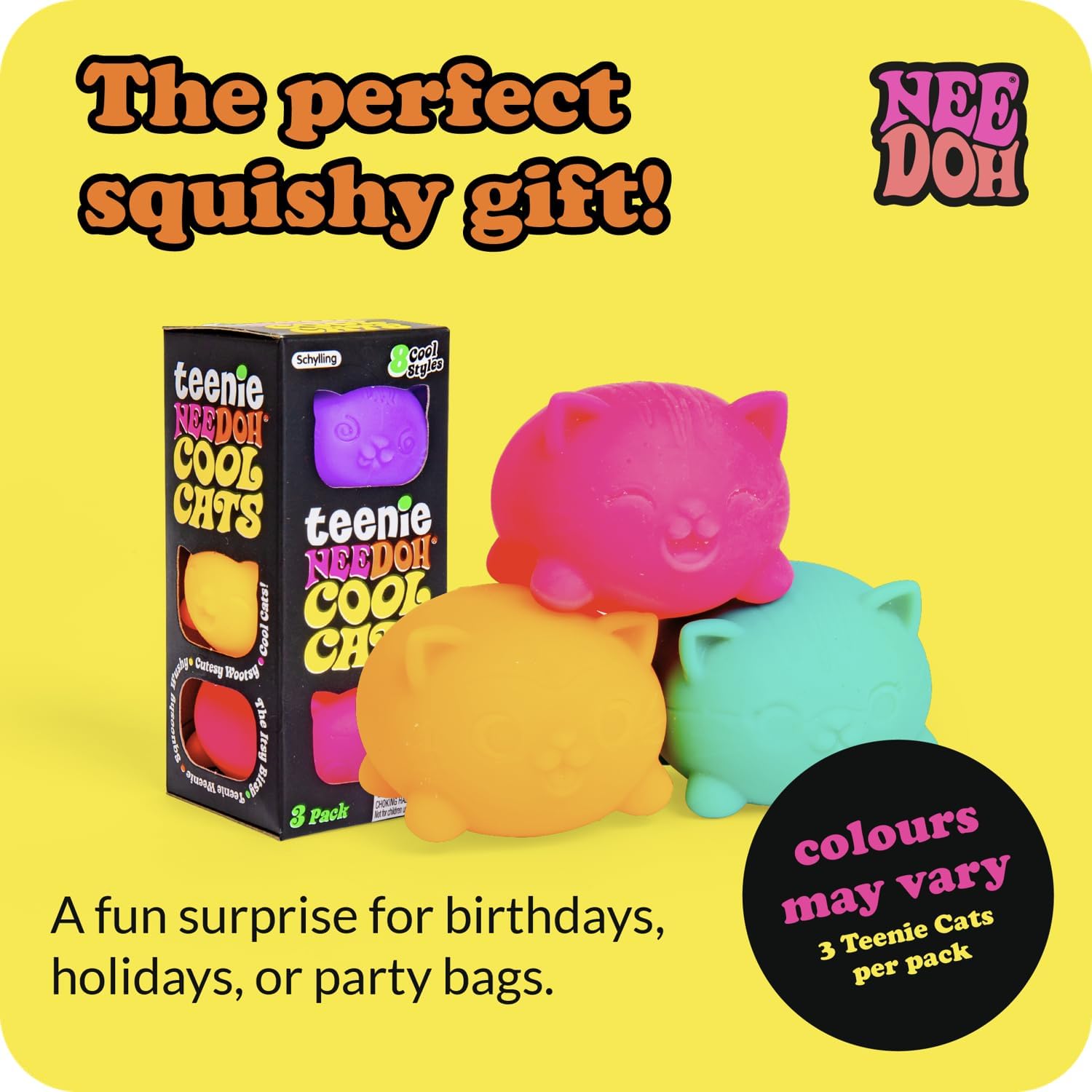 Cool Cats NeeDoh — Animals sensory fidget toy, NeeDoh stress ball — photo 4 of 13