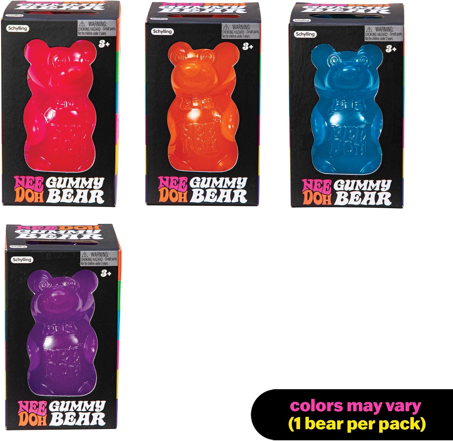 Jelly Dohnut NeeDoh — Dohnuts sensory fidget toy, NeeDoh stress ball — photo 2 of 11
