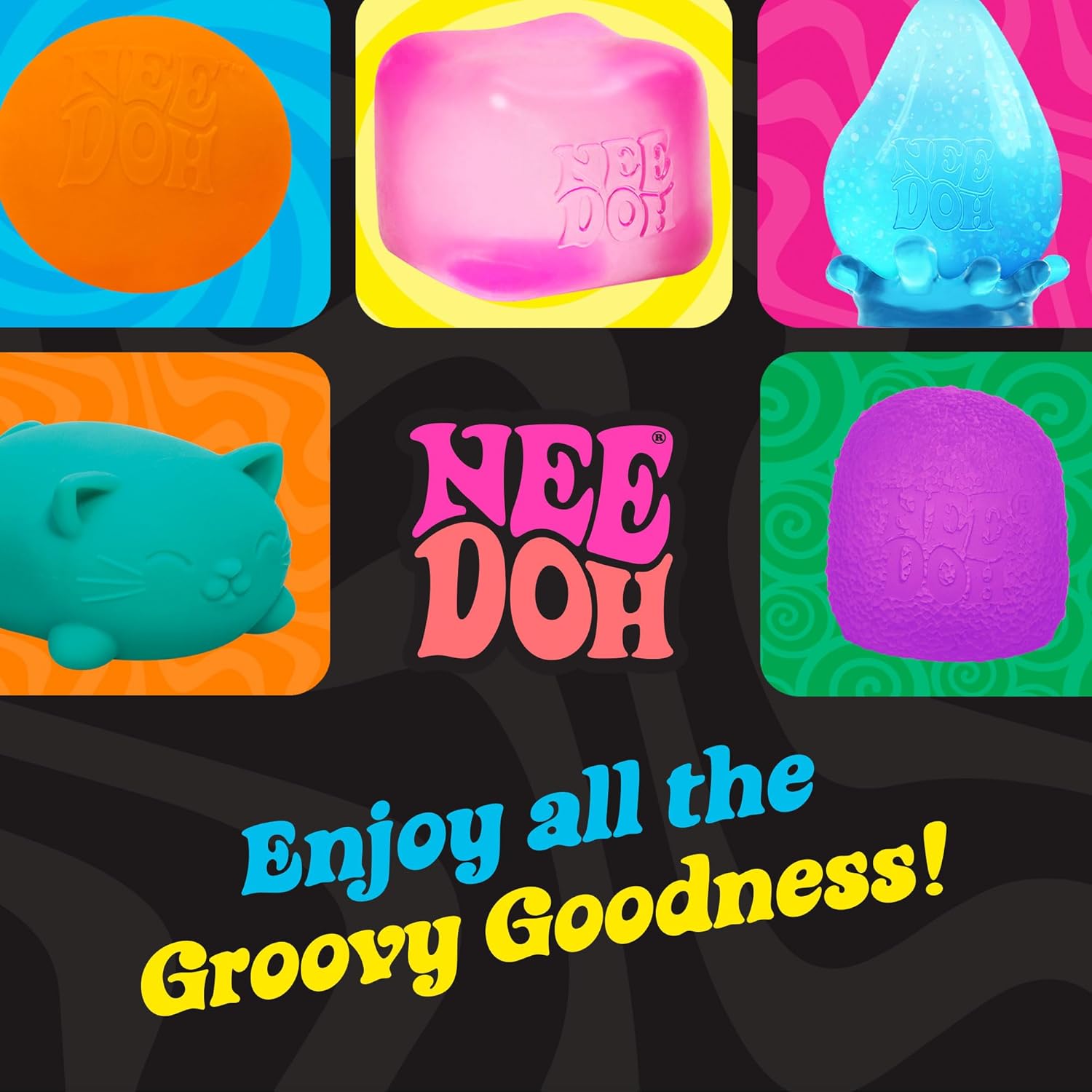 Jelly Dohnut NeeDoh — Dohnuts sensory fidget toy, NeeDoh stress ball — photo 6 of 11