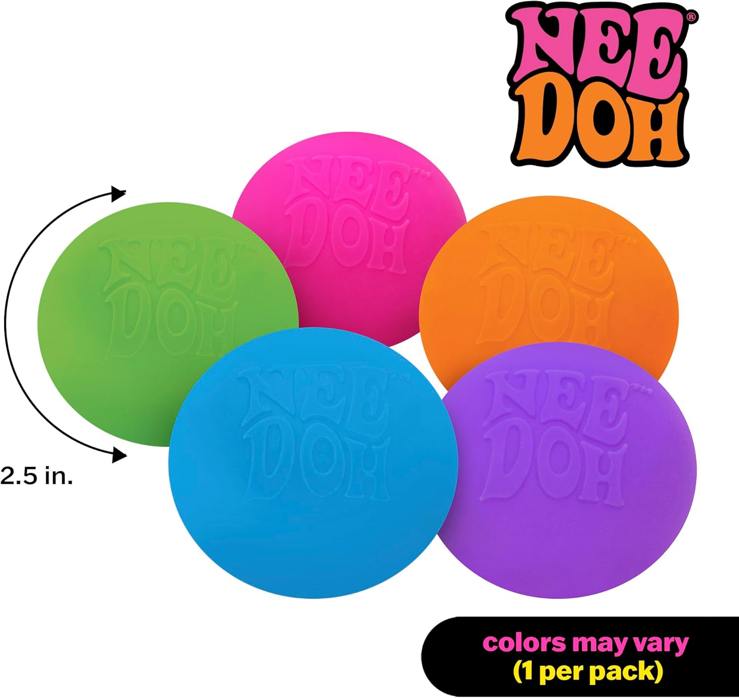 NeeDoh — Classics sensory fidget toy, NeeDoh stress ball — photo 5 of 11