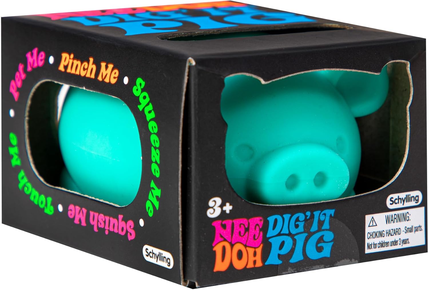 NeeDoh Dig’ It Pig — Animals sensory fidget toy, NeeDoh stress ball — photo 2 of 33