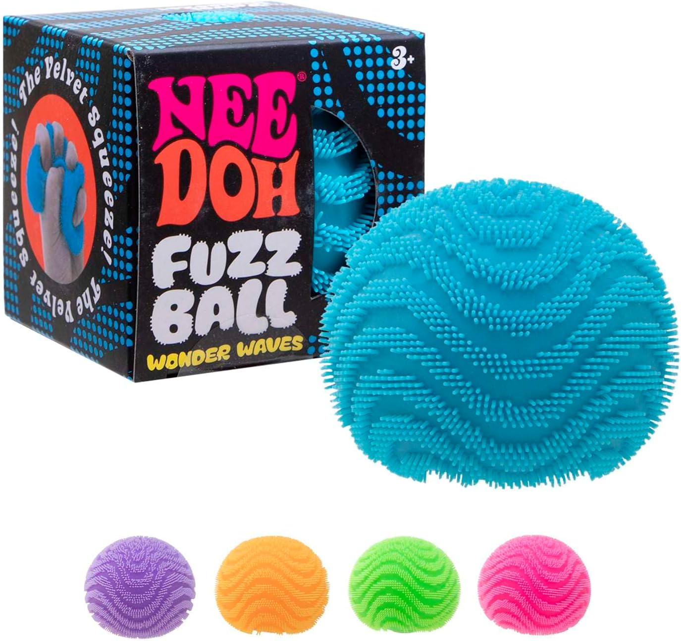 NeeDoh Fuzz Ball Flower Power