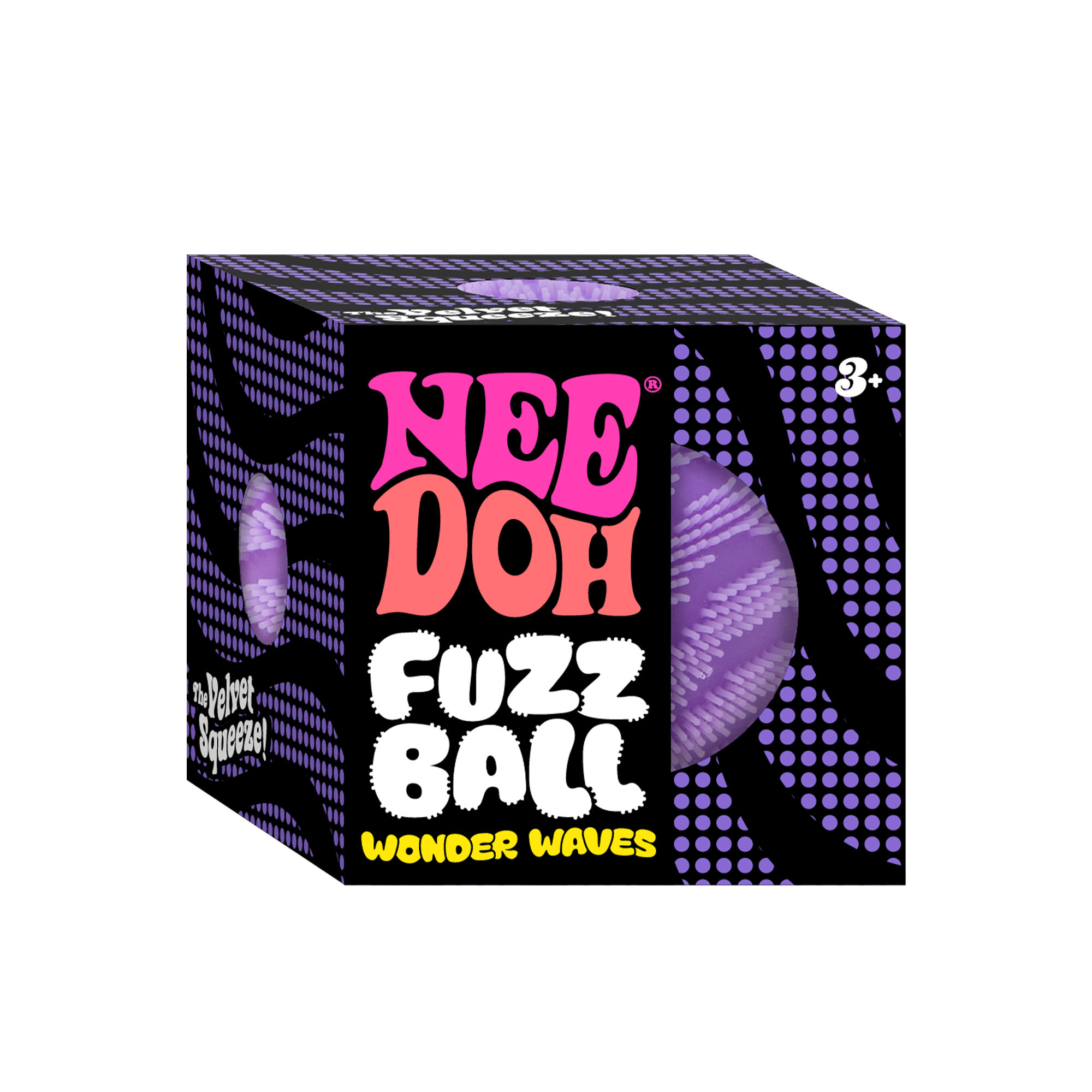 NeeDoh Fuzz Ball Wonder Waves — Fuzz Ball sensory fidget toy, NeeDoh stress ball — photo 10 of 11