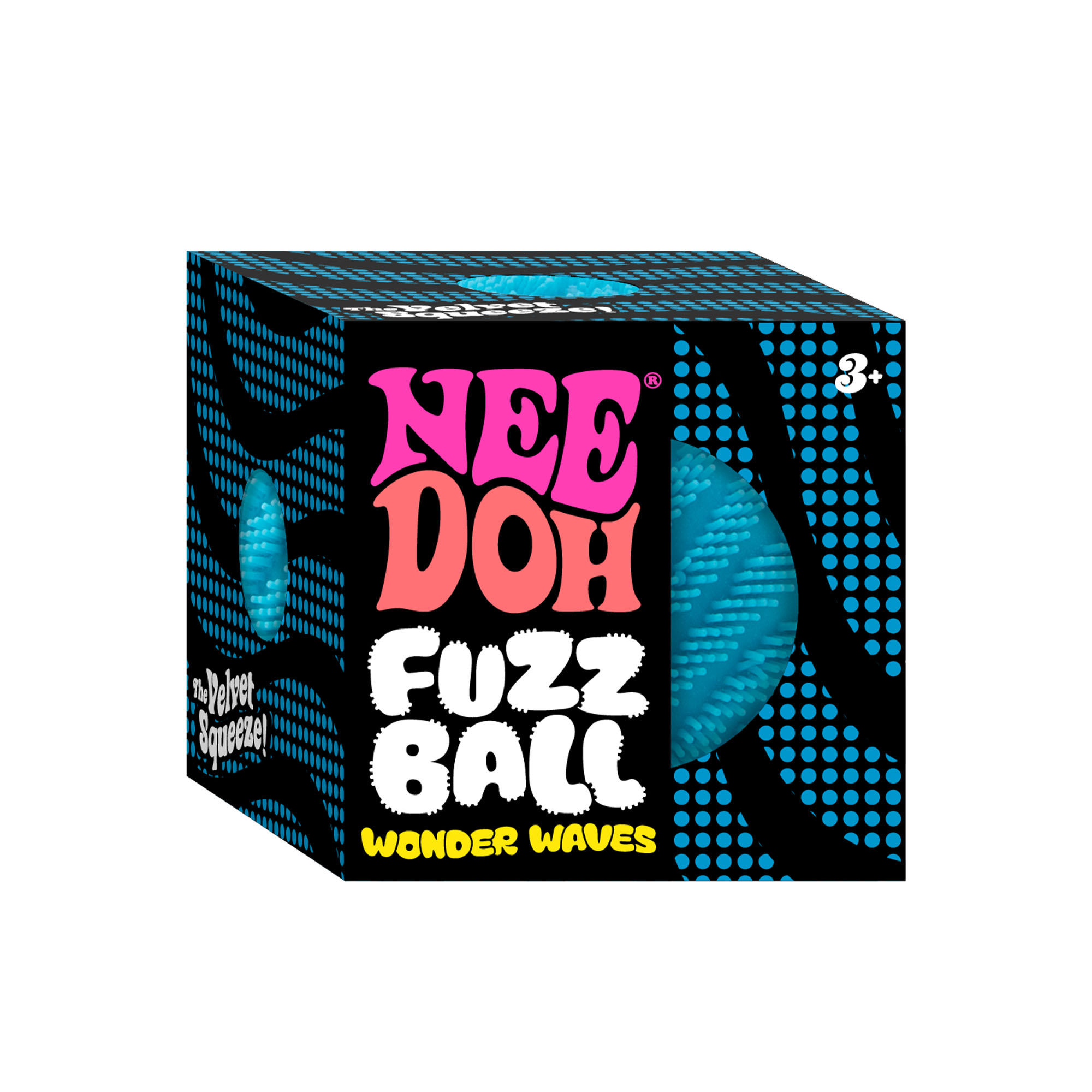 NeeDoh Fuzz Ball Wonder Waves — Fuzz Ball sensory fidget toy, NeeDoh stress ball — photo 8 of 11