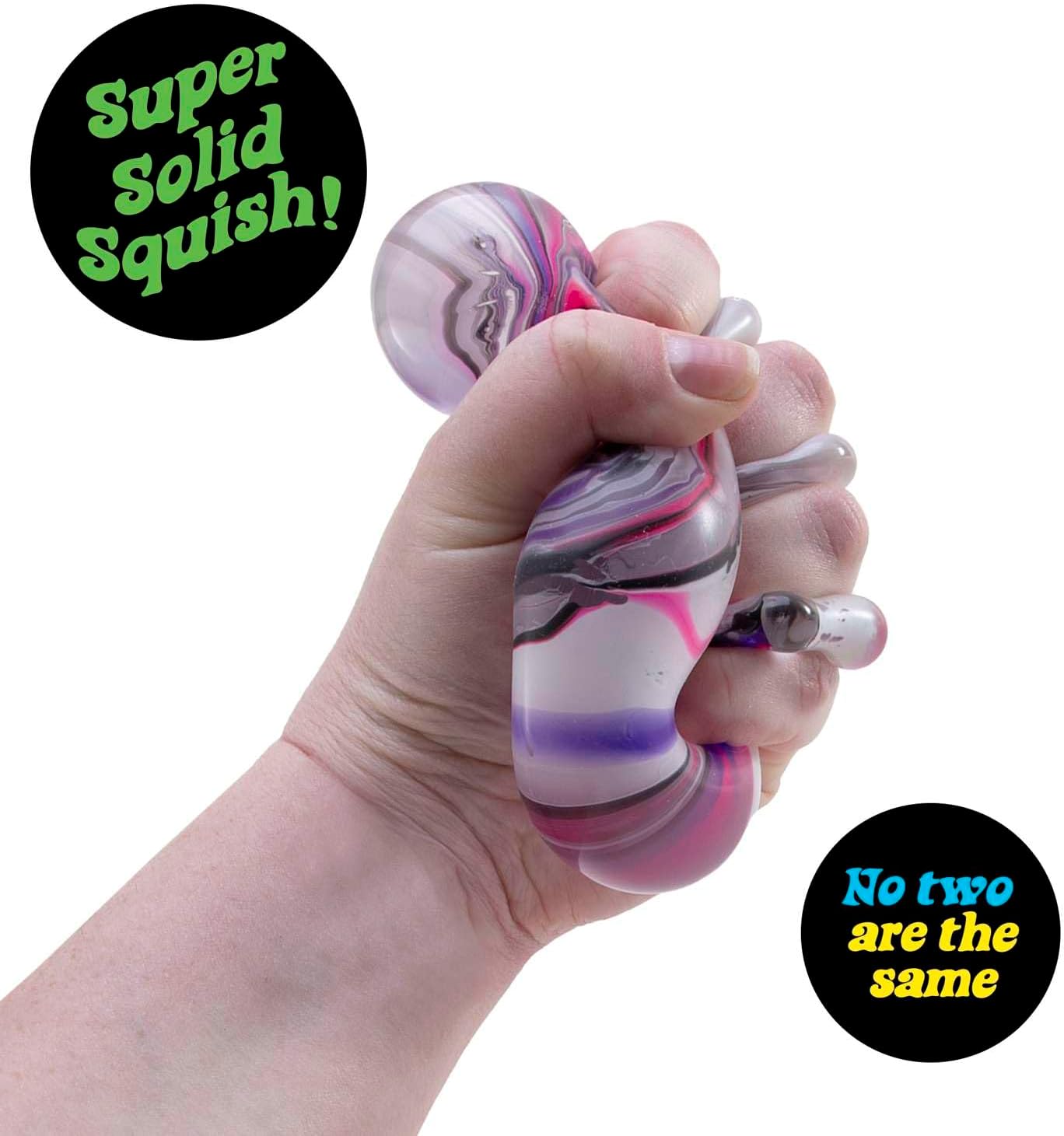 NeeDoh Nice Cube Swirl — Cubes & Shapes sensory fidget toy, NeeDoh stress ball — photo 3 of 7