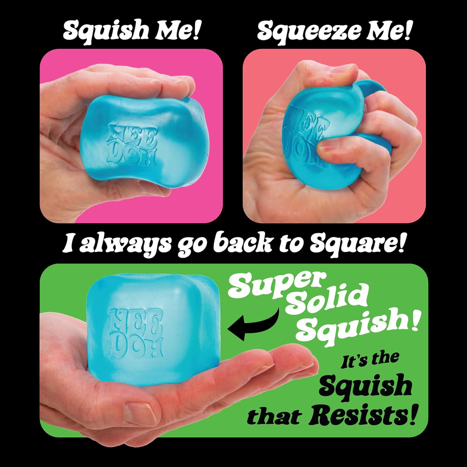 Super NeeDoh Cool Cats — Animals sensory fidget toy, NeeDoh stress ball — photo 5 of 12