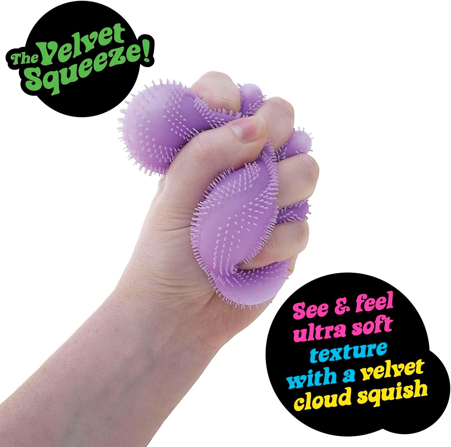 Super NeeDoh® Fuzz Ball — Fuzz Ball sensory fidget toy, NeeDoh stress ball — photo 3 of 7