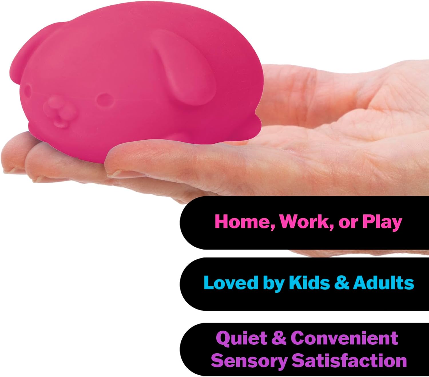 Teenie NeeDoh Funky Pup — Teenie Series sensory fidget toy, NeeDoh stress ball — photo 3 of 4