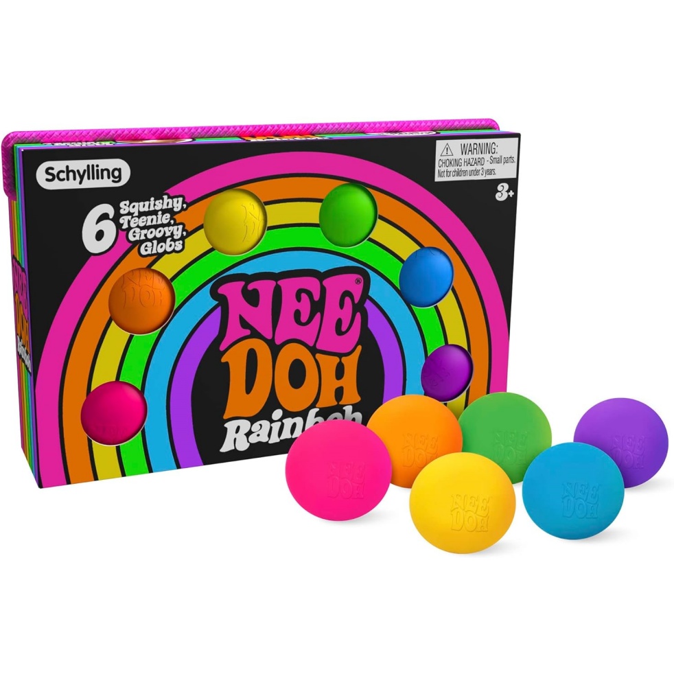 NeeDoh Rainboh — Classics sensory fidget toy, NeeDoh stress ball — photo 2 of 10